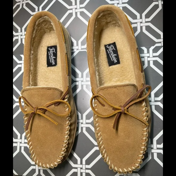 Florsheim | Shoes | Florsheim Moc Toe Tie Slipper Men Size 1 